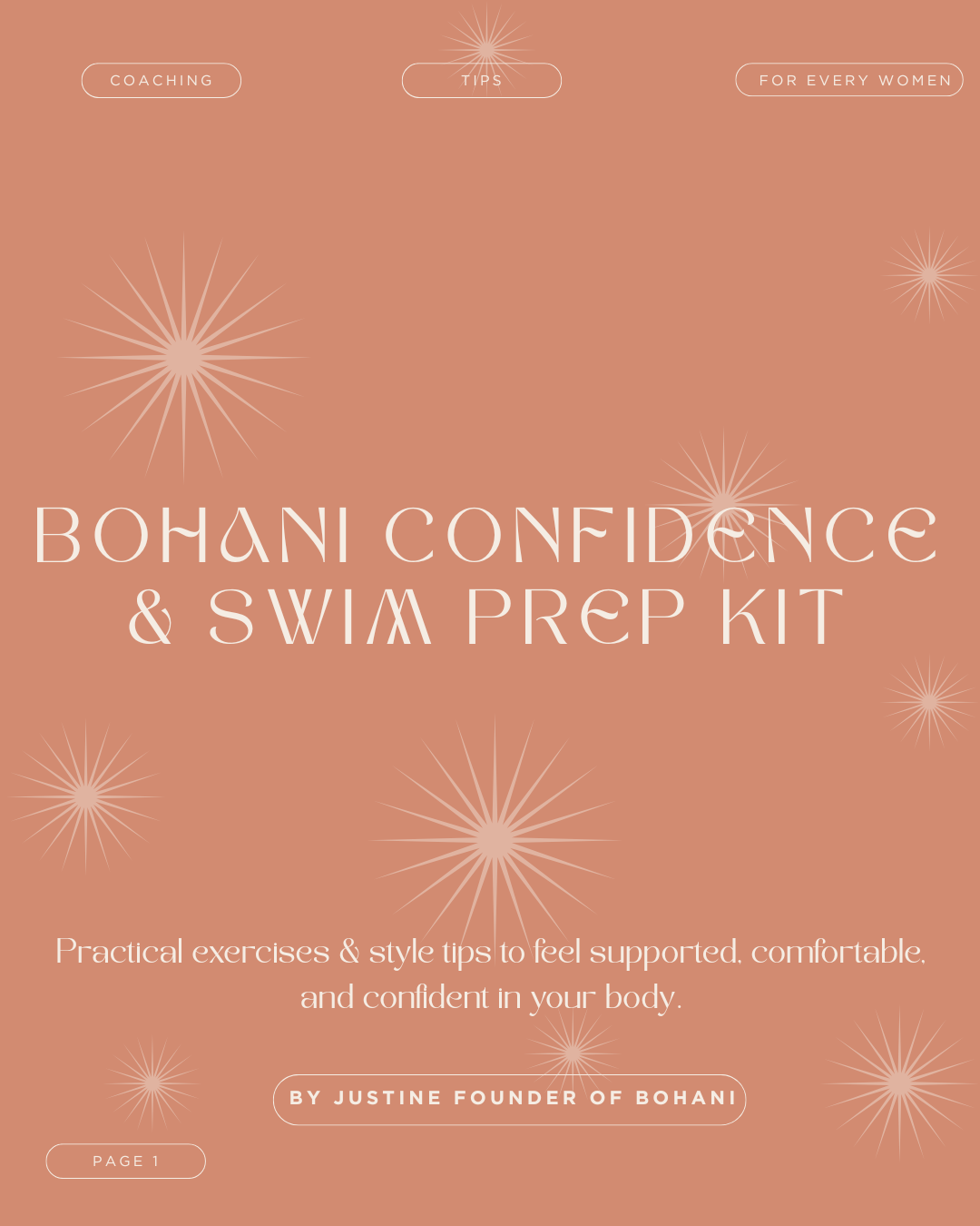 Bohani Confidence &  Swim Prep Kit